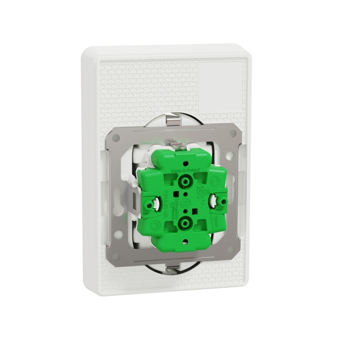 Vägguttag 2-vägs USB Jordat Exxact Schneider Electric